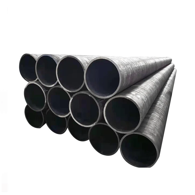 Construction Large diameter High Strength 0.8 - 12.75 mm Hot Rolled Spiral Welded Round Carbon Steel Pipe