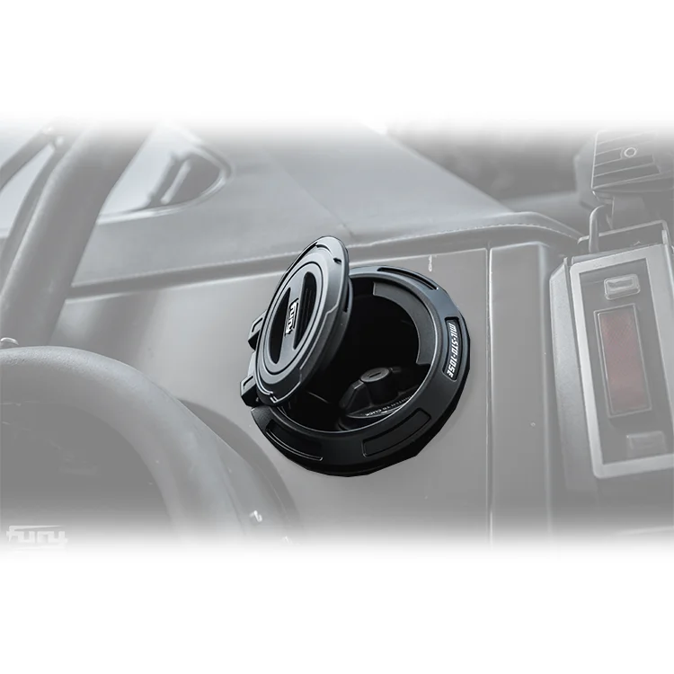 Fury 2018+ accessories Aluminum alloy Fuel Tank Cover for Jeep Wrangler JL Fuel gas cover