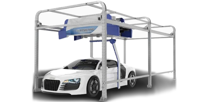 Automatic brushless robo car washing machine 360 washing machine fast car wash