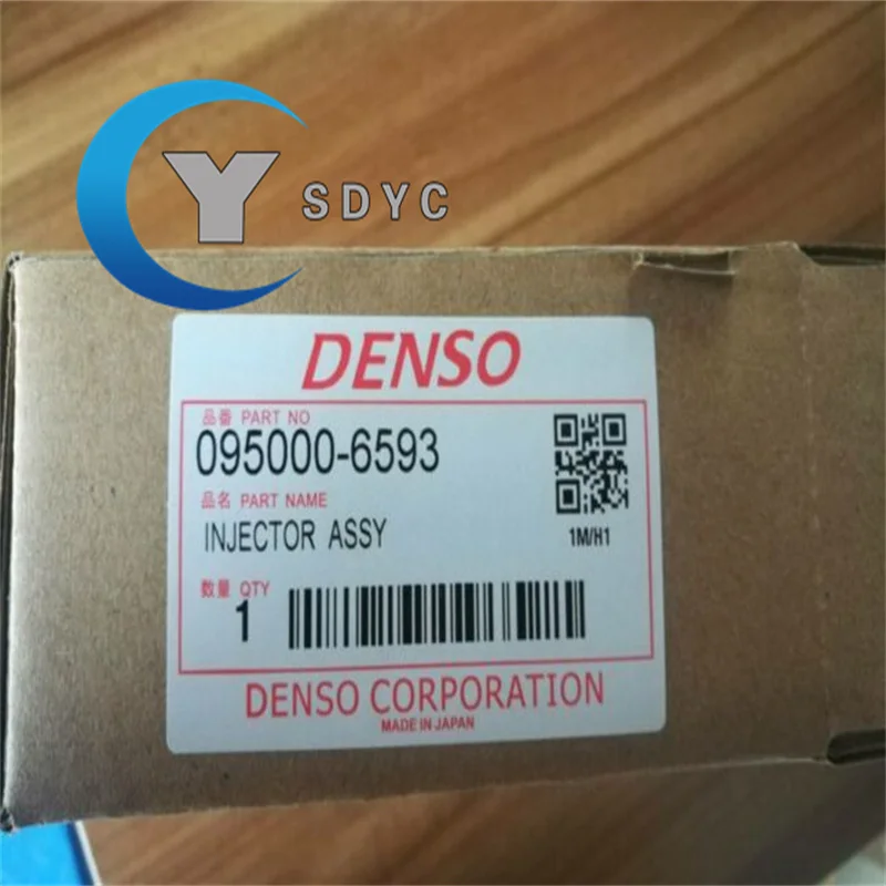 DENSO 09000-6593 fuel injector. Excavator spare parts Bulldozer accessories