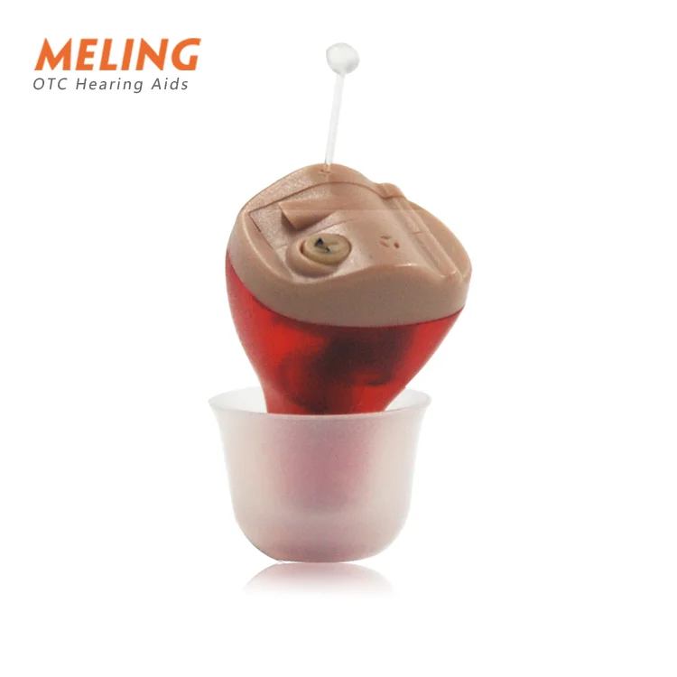 
 Высоко рентабельный чистый звук регулятор громкости триммер невидимый слуховой аппарат усилитель звука с 312A батарея  