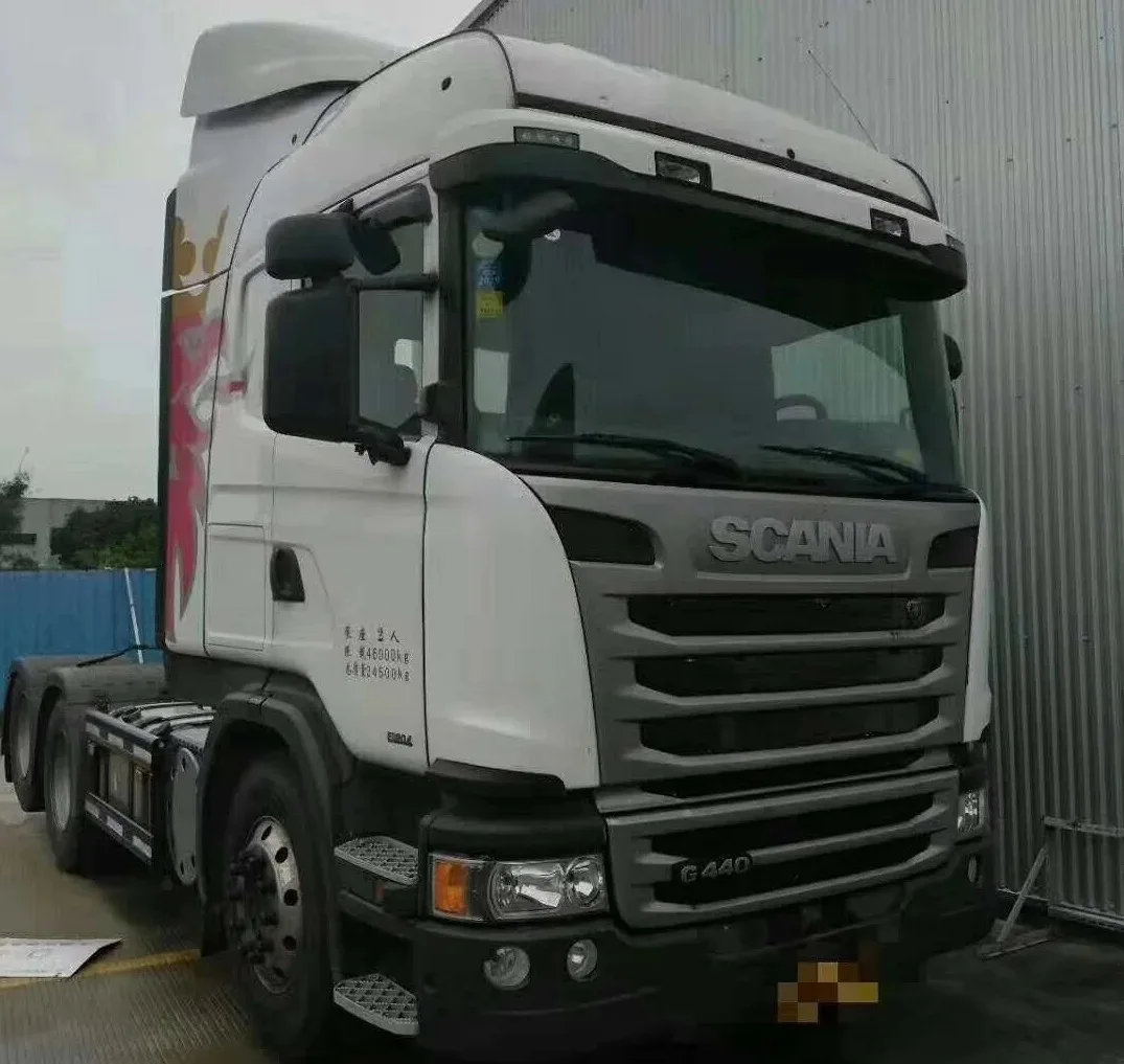 In Stock  Hot Selling Scaniar Truck 6X2R 452Hp 0Km New Tractor Truck Trailer Truck