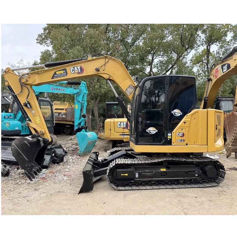 Cat307.5 Original Paint Second Hand Caterpillar Excavator Used Earth Moving Digger Used Cat Mini Excavator Cat307.5 306 305.5