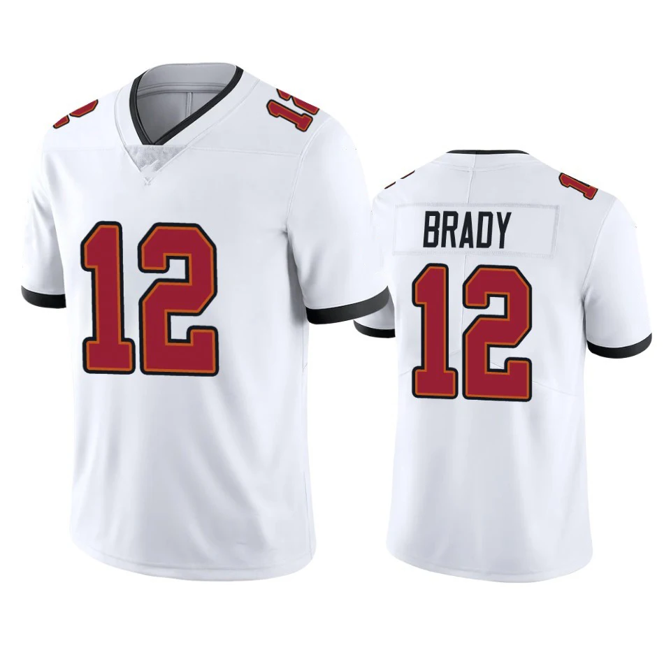 Youth 12 Tom Brady 87 Rob Gronkowski Kids American Football Jersey Stich S-5XL