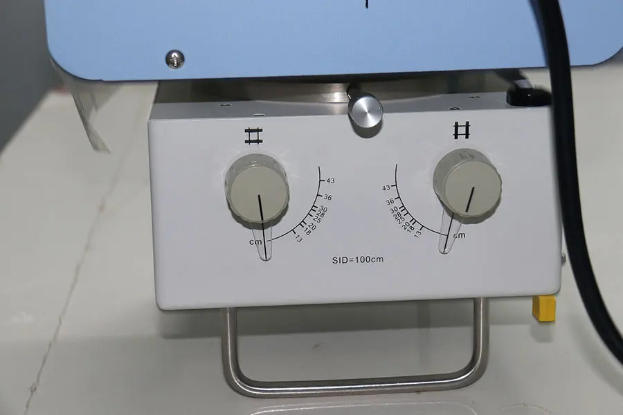 Portable high frequency chest x ray