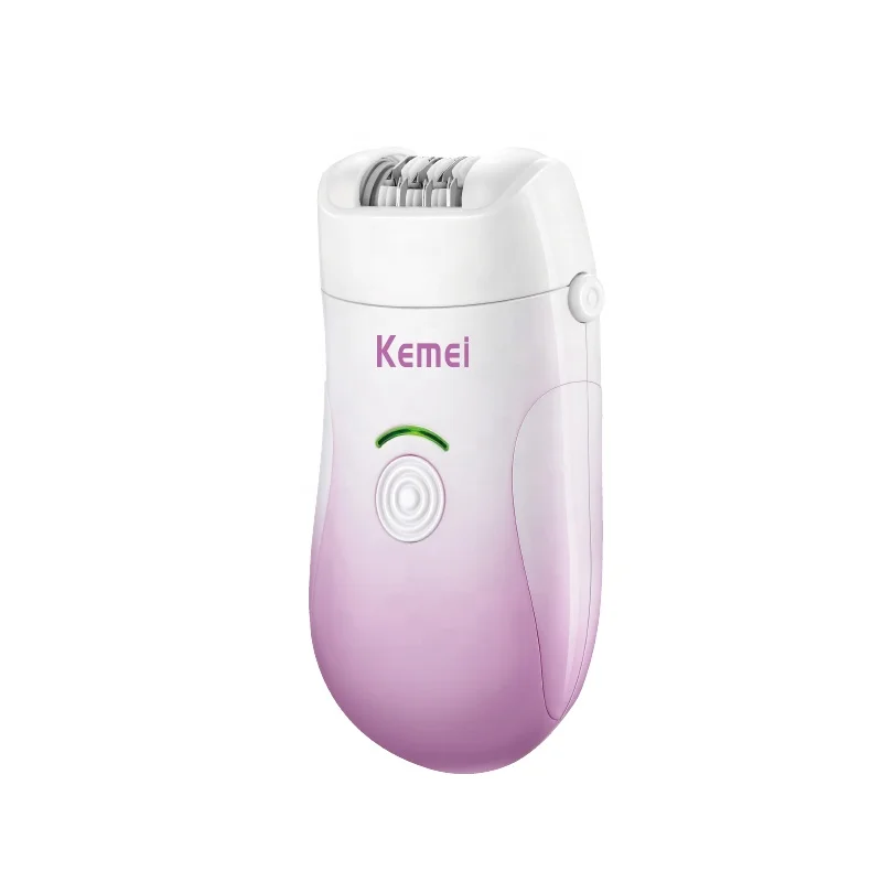 Women Usb Charging Cordless 3 in 1 Epilator Hair Removal KEMEI km-908B LCD Electric Tweezers Dry wet Use Portable Epilator
