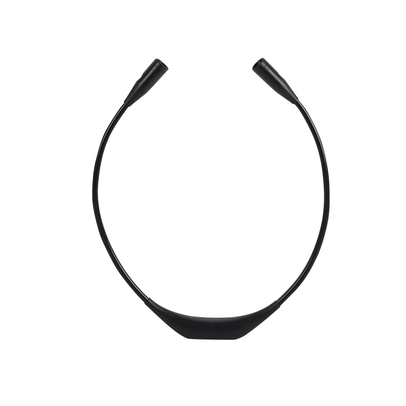 
 4 светодиода, Портативный U-образный регулируемый перезаряжаемый гибкий светильник для объятий, шейный светильник для чтения книг  