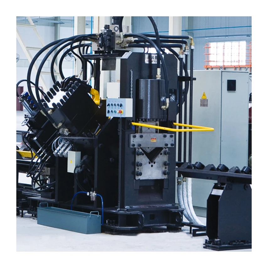 FINCM  Telecom Communication Tower  CNC Hydraulic Hole Shearing  Machine Tower Manufacture CNC Cropper Punch and Mark Machine