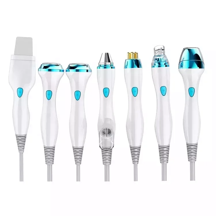 Beauty Salon Equipment 7in1 Multifunctional Oxygen Jet Aqua Peel Hydra Smart Ice Blue Machine with Skin Analyzer