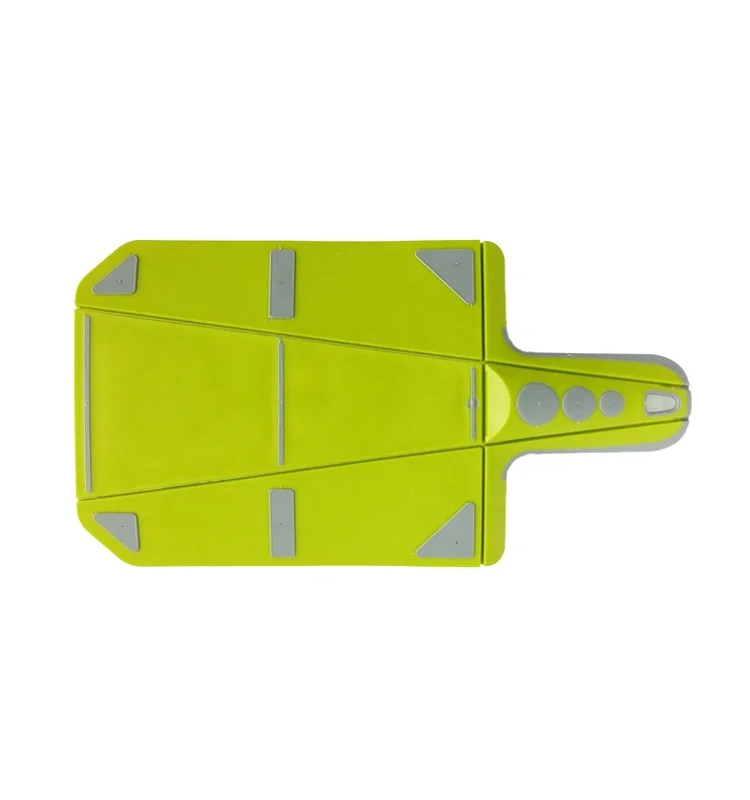 JOYWAVE Space Saving Plastic Folding Cutting Board Flexible Kitchen Non-Slip Slate Foldable Chopping Board
