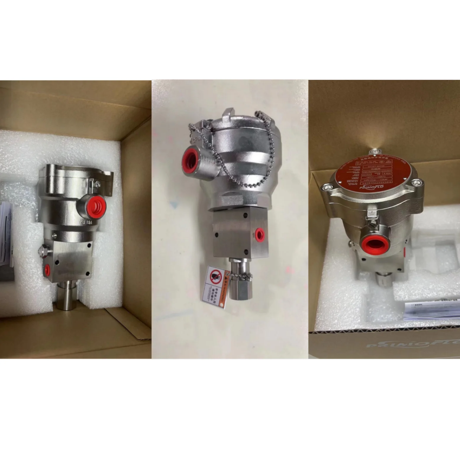 Primoflo Pilot Operated Solenoid Valve With Samson Control Valves Positioner 3730-5 For Pneumatic Control Valves