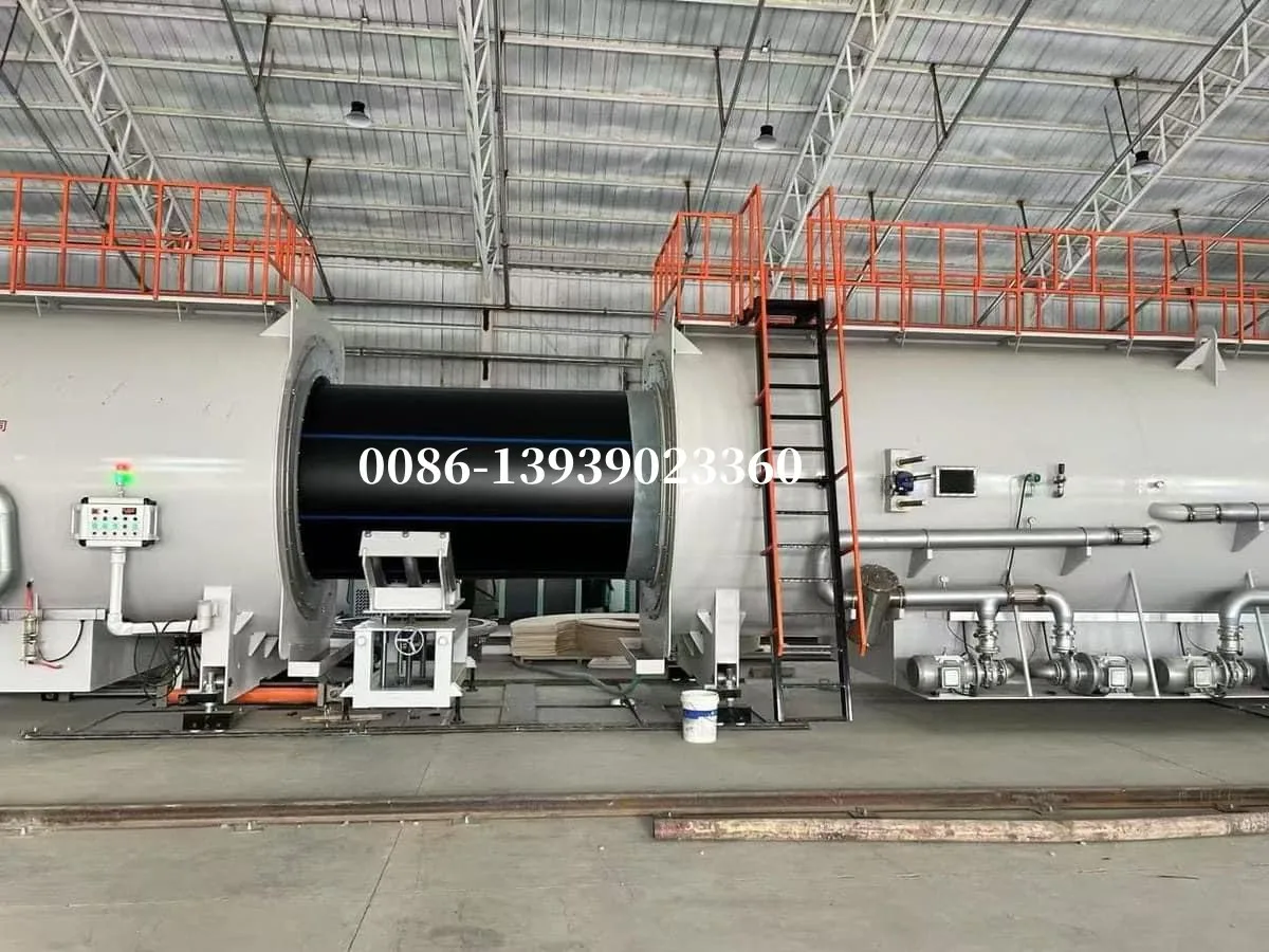 200 мм-400 мм 3-слойная полиэтиленовая линия 315 400 500 630 Pe100