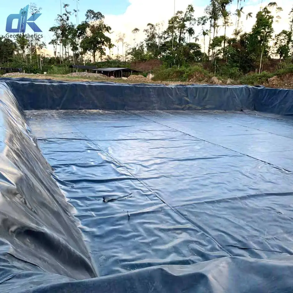 Polyethylene Membrane HDPE Geomembranes Lake Tanks Pond liner 1mm Geomembrana for Dam Liner Fish farming pond liner