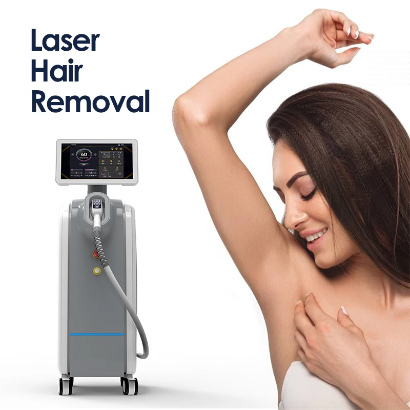 KES 808 Laser diode laser beauty hair removal machine Four wavelength single handle beauty laser machine