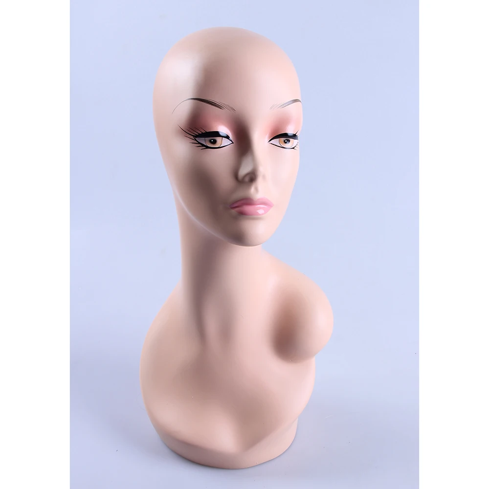 
H1011 female jewelry / hat / wig display mannequin head 