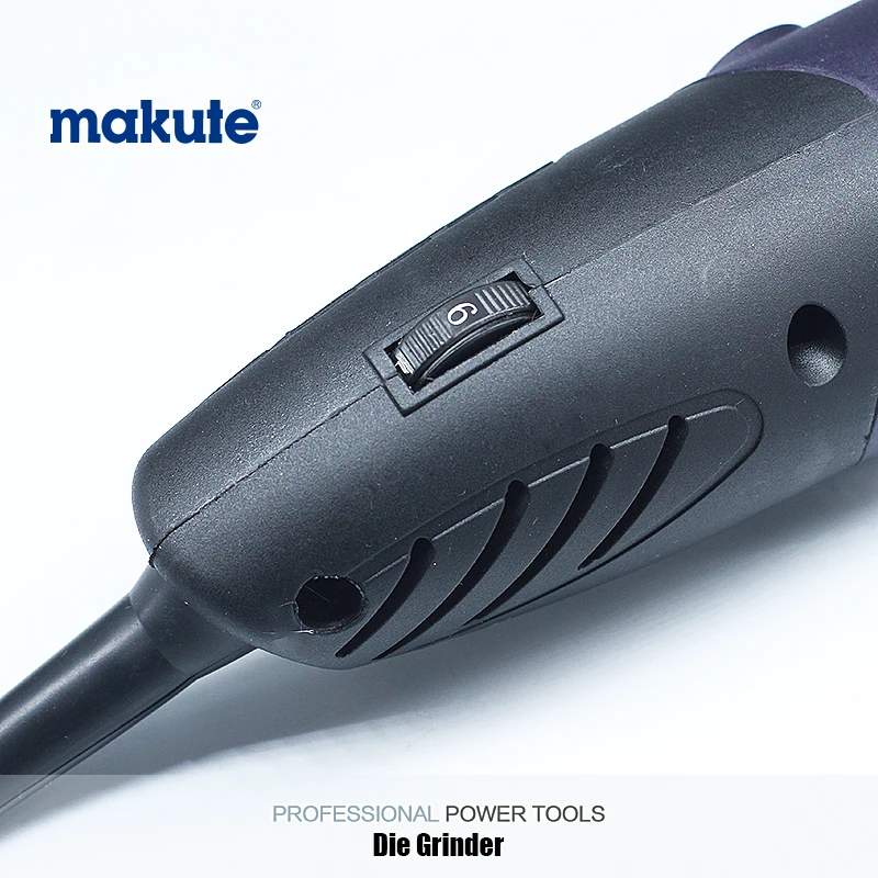 China makute DG003 6mm 14mm 400w 600w micro flexible mini collet extend pneumatic electric 110v air die grinder