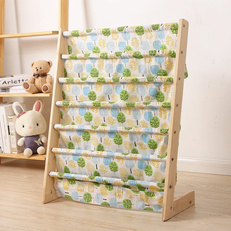 Hot Sale Children Bookshelf Rotating Kids Children Story Book Rack