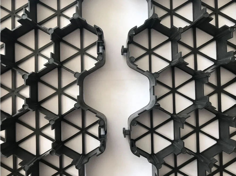 HDPE plastic grass lawn honeycomb gravel stabilizer driveway paving grid