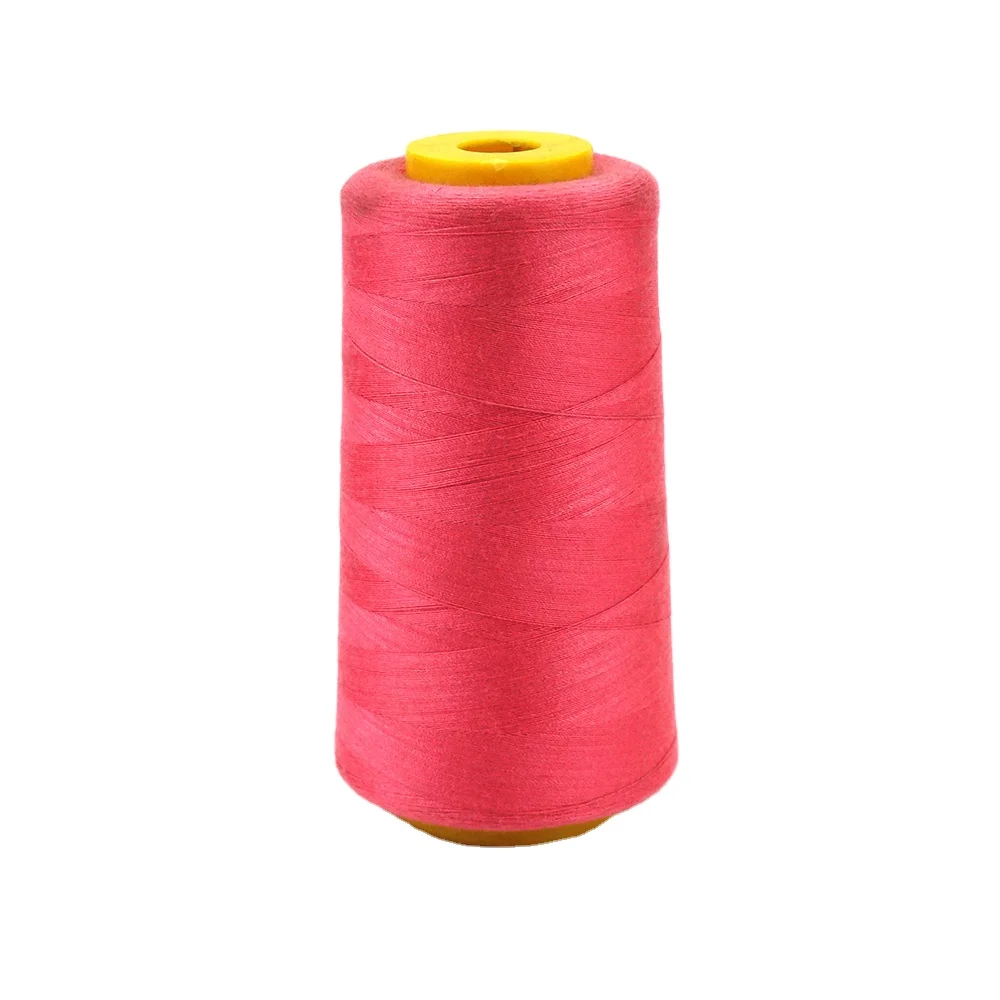 100% линия ниток из полиэстера окрашенная пряжа 40/2/3 42/2/3