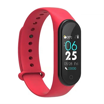 2020 Popular Overseas Wear Os Sport Watch M5 Smart Bracelet With Sdk And Api Custom Android Wristband Silicone smart band m5