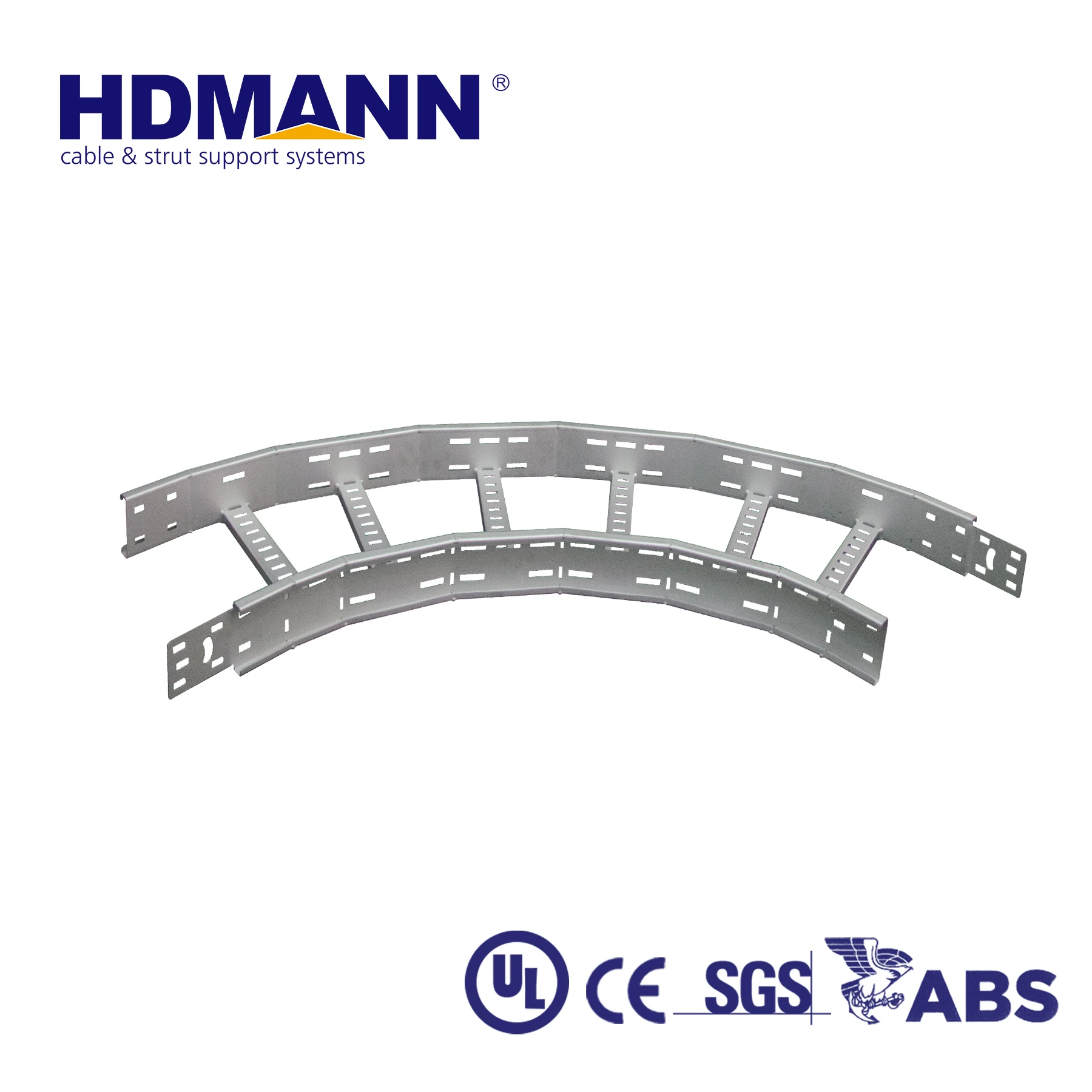 HDMANN NEMA Сертифицированный HDG лестничный кабельный лоток строительный
