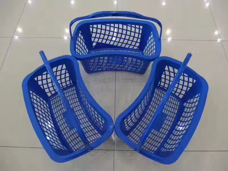 Excellent Quality New Design Luxury Arc Single Handle Basket For Supermarket Shopping