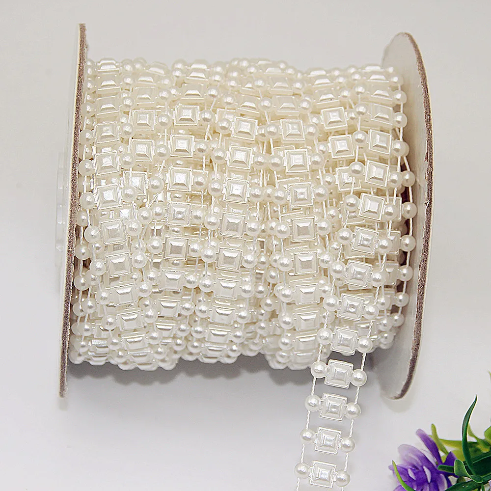 Daisy Sunflower  imitation pearl string beads DIY wedding  Decoration Bead necklace cell phone Decor