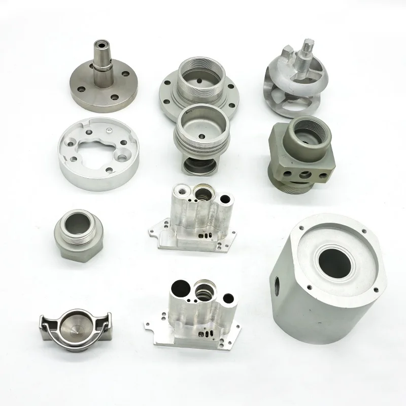 High Precision Custom Aluminum Alloy Stainless Steel Fabrication CNC Machining Milling Turning Metal Component Gravity Casting