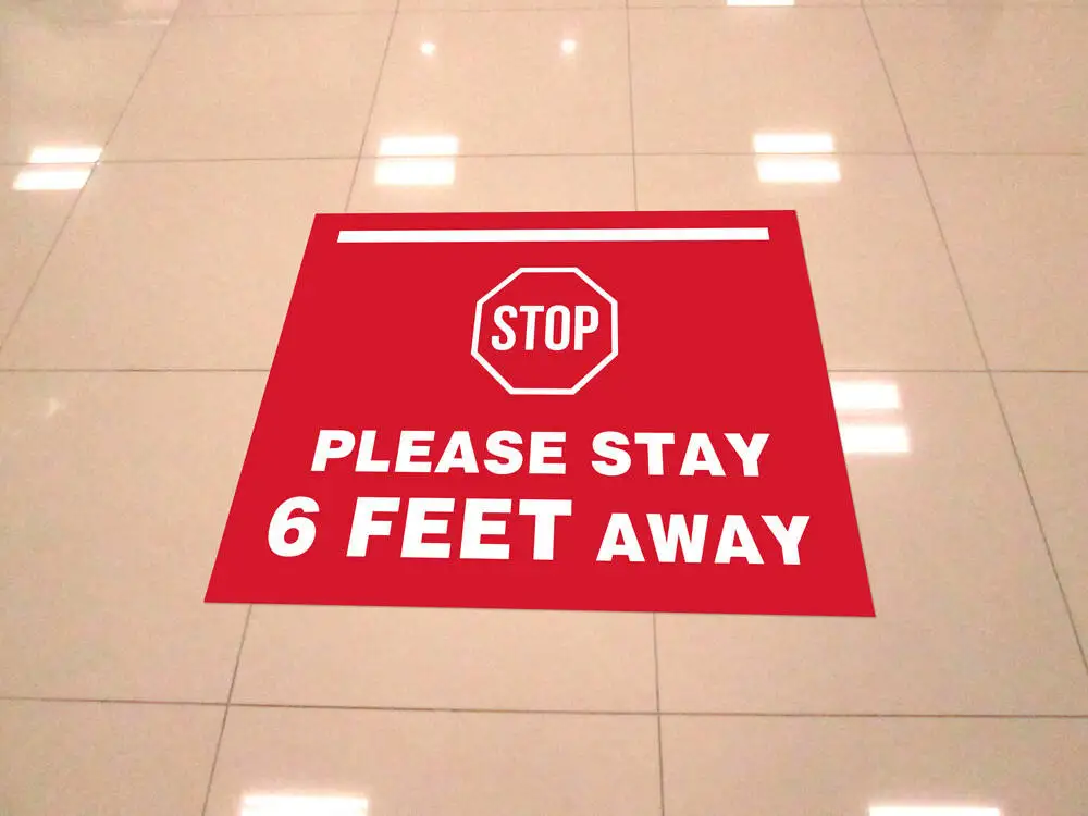 HLY Self Adhesive Vinyl Floor Decals Non-slip Decoration Wedding Dance Floor Tiles Sticker