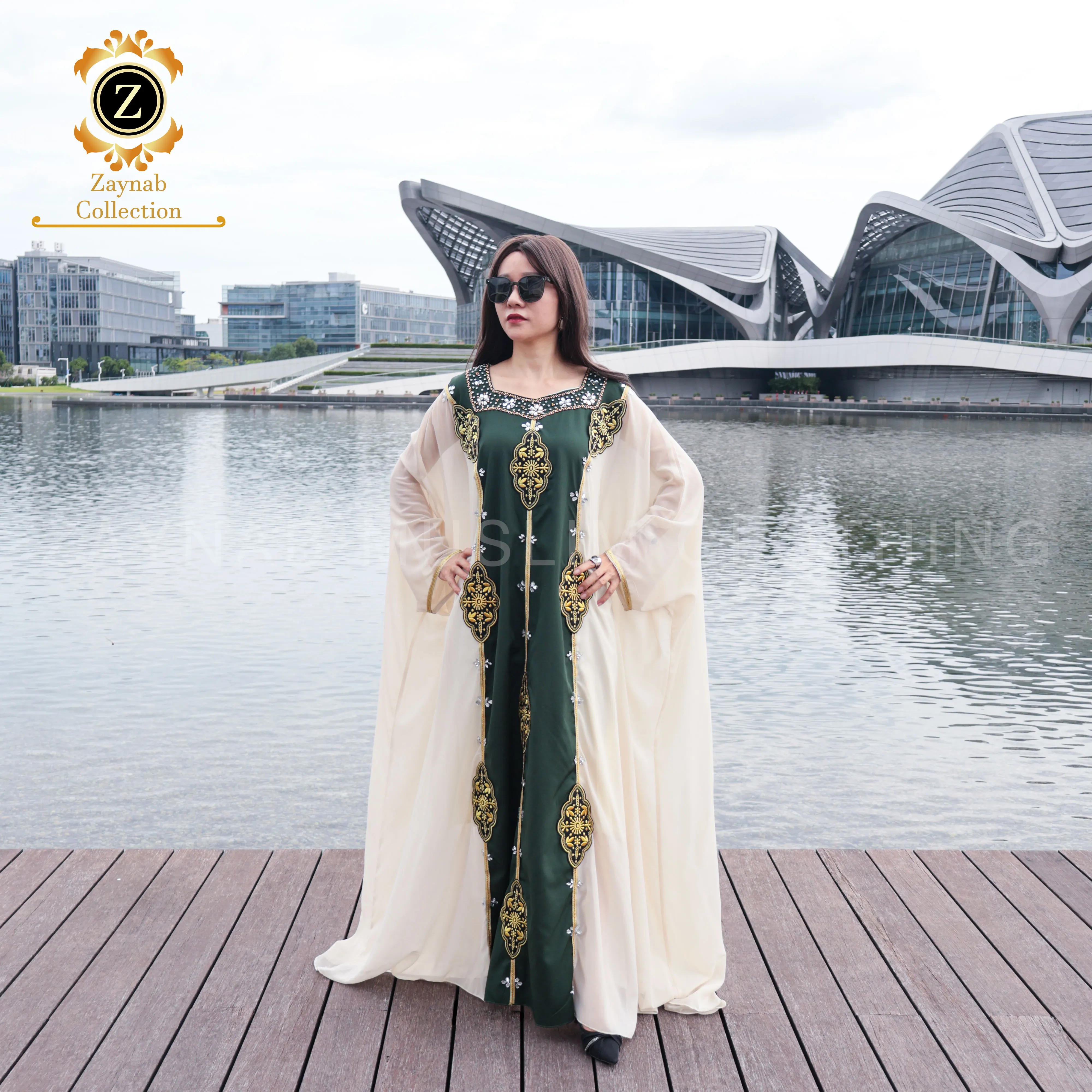 Zaynab Abaya Muslim Jalabiya Eid Abaya Muslim Women Women Dress Dubai Elegant Dubai Jalabiya Abaya Women Muslim Dress Jalabiya