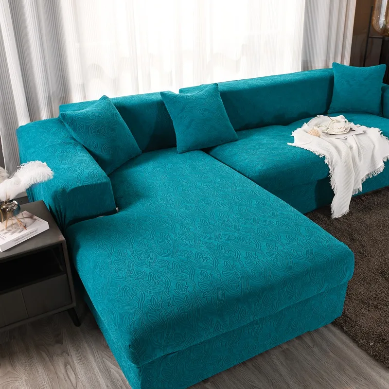 Factory Wholesale Nordic  Elastic Couch Sofa Cover Cushion Slipcover Stretch Furniture Protector Damask New jacquard sofa cover