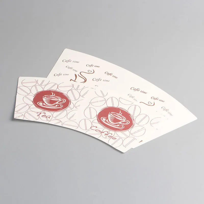 Hot Sell Food Grade PE Coated Customized color cup fan single double PE film single wall double wall Paper Cup Raw Mater