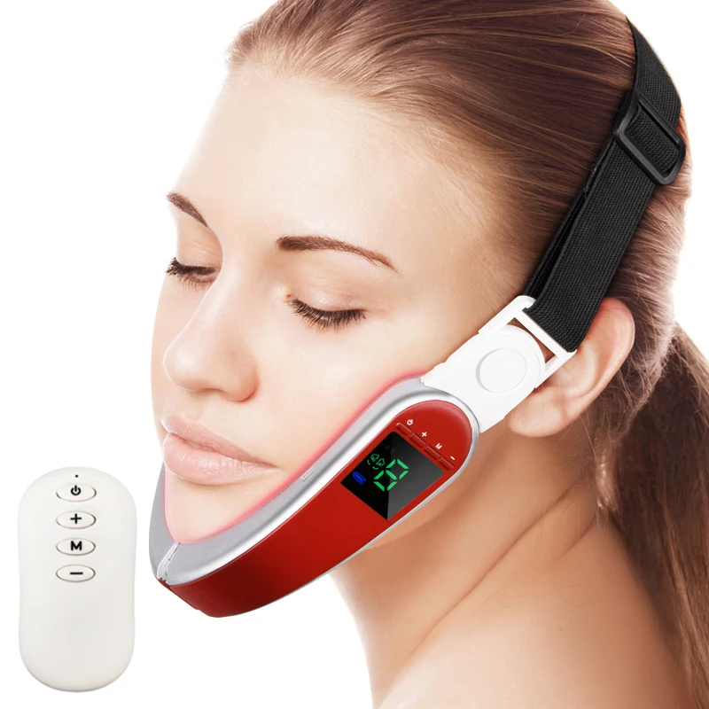 
ems face lift up belt massager face lifting device tape ems facial machine 