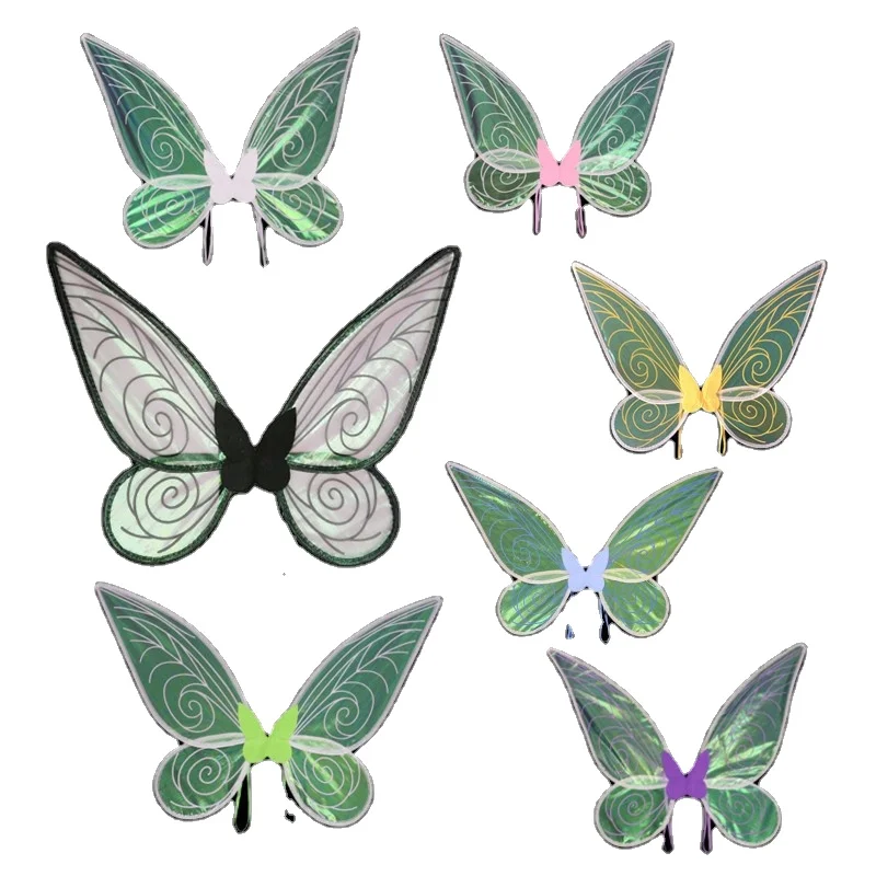 Halloween Fairy Wings Dress up Butterfly Wings Halloween Fairy Princess Custom for Kids Girl Women Adult Princess Birthday Party
