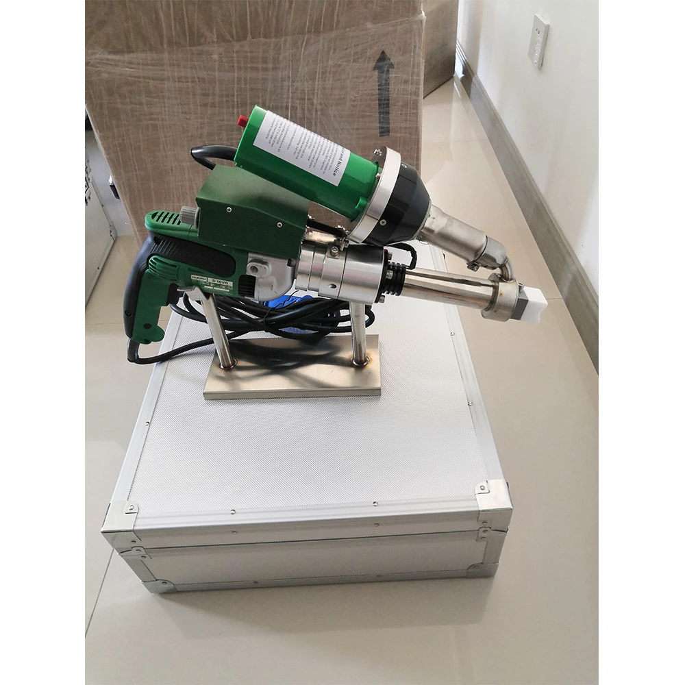 manual welding extruder for welding containers,installations and pipeline construction in workshop and building site operation