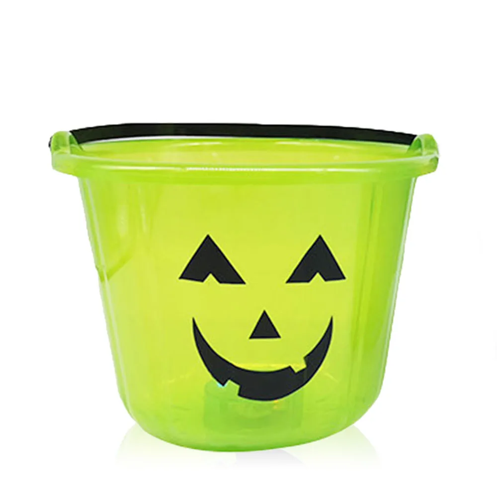 
Best price halloween party pumpkin kids plastic bucket 