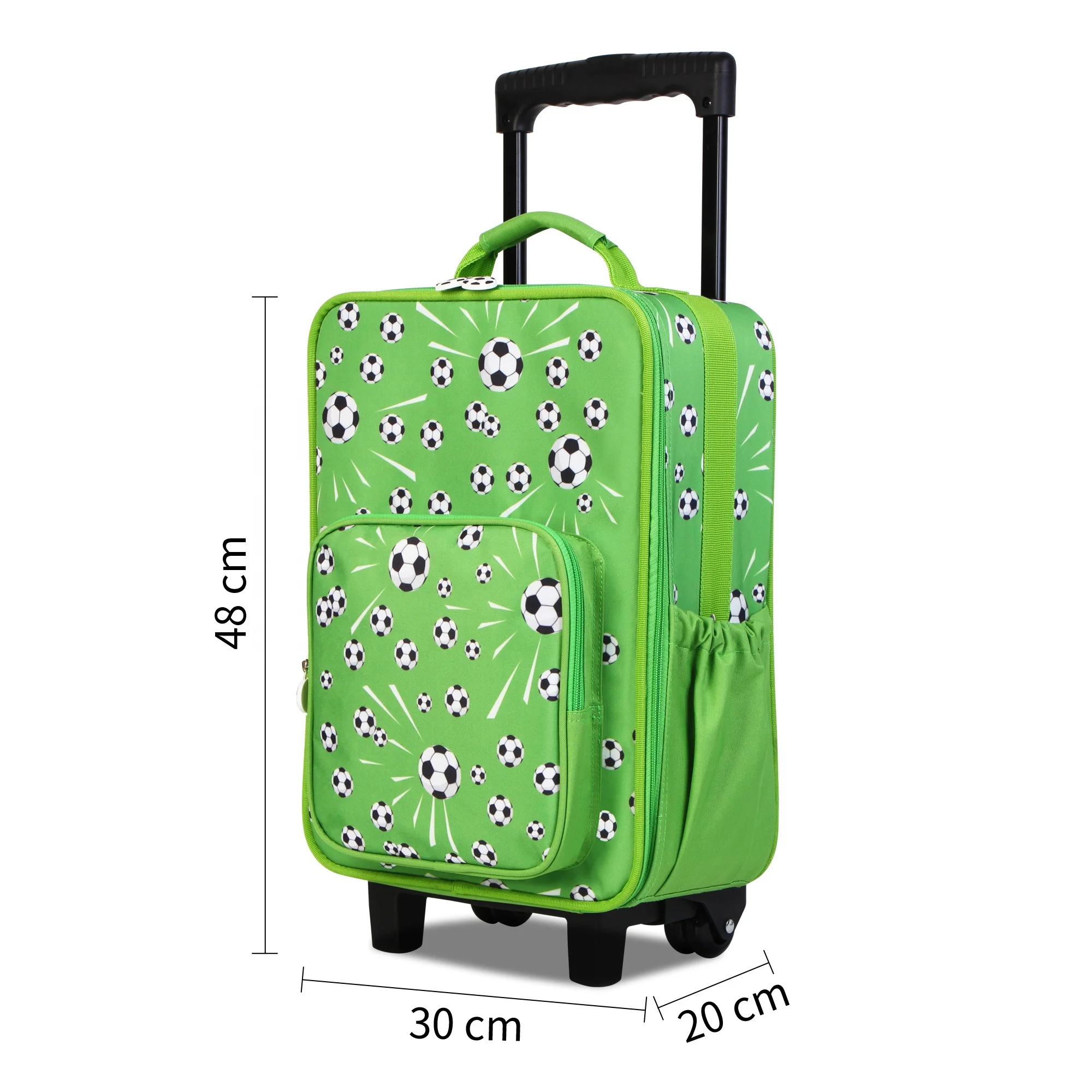 Football Printed Luggage Custom All Over Print Travel Suitcase for Children