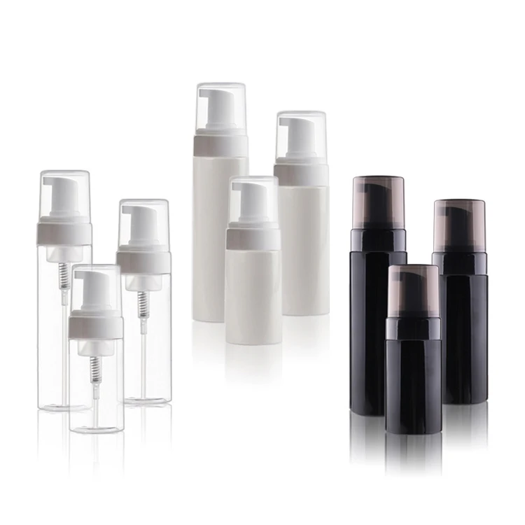 100m 150ml 200ml Foam cleanser pump bottle face wash soap containers foam dispenser bottles for foams