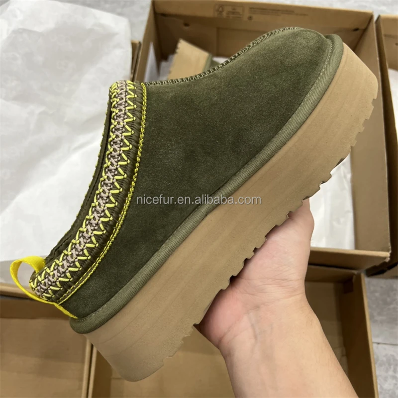 Wholesale Winter Boots For Women Ladies Wool Printed Upper Boots Women Uggh Boots For Women