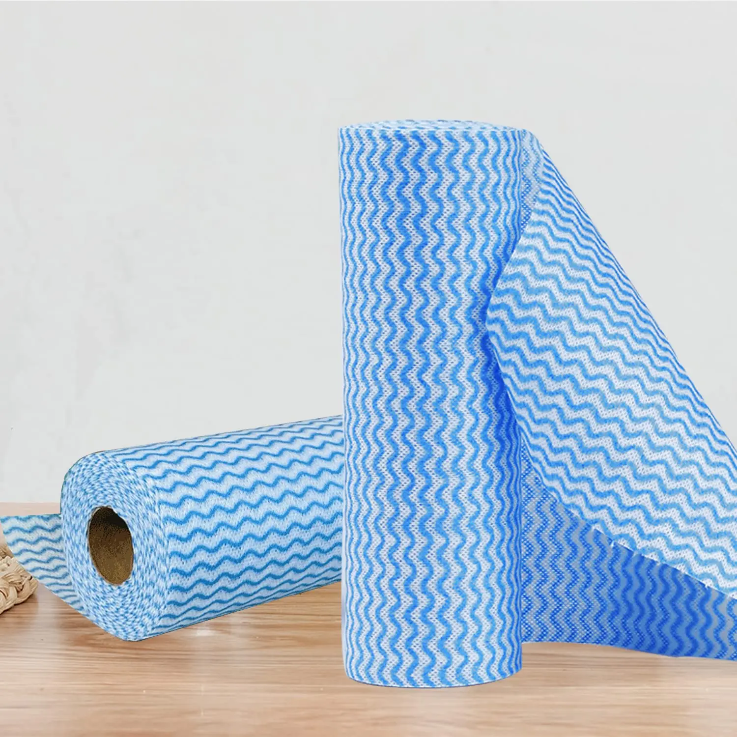 Wholesale Customization Cleaning Supplies Spunlace Nonwoven Lazy Rag Kitchen Rag Wipes Cleaning Cloth