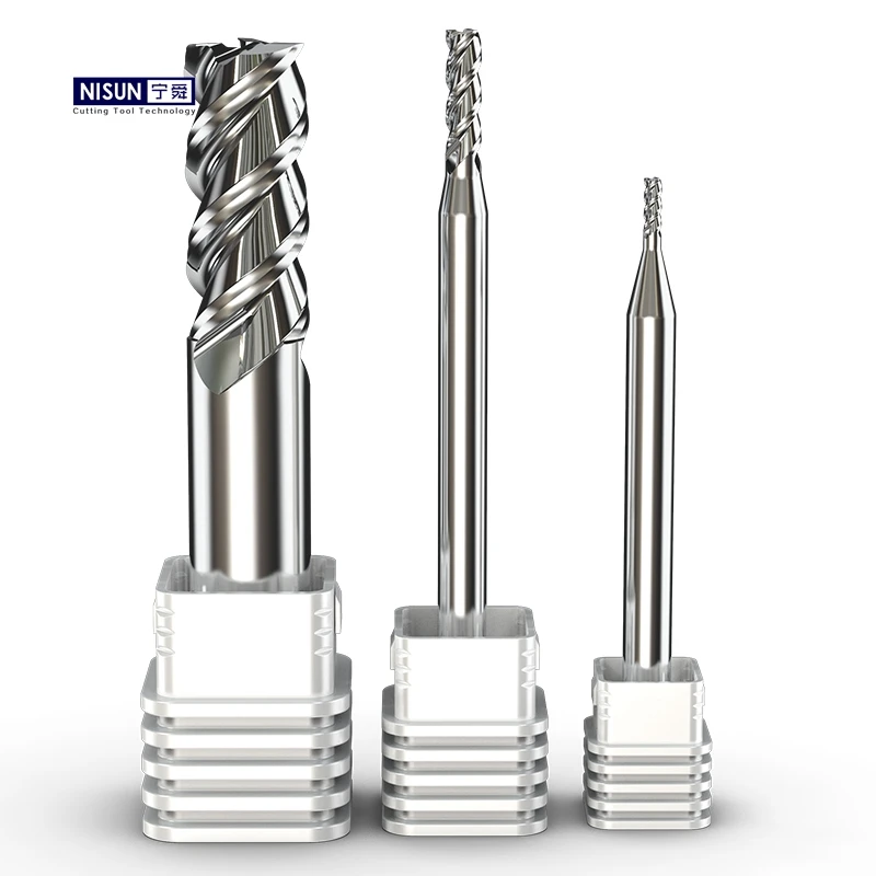 CNC tool Milling Cutter for Aluminum spiral end mill for woodworking cnc mill wood tools