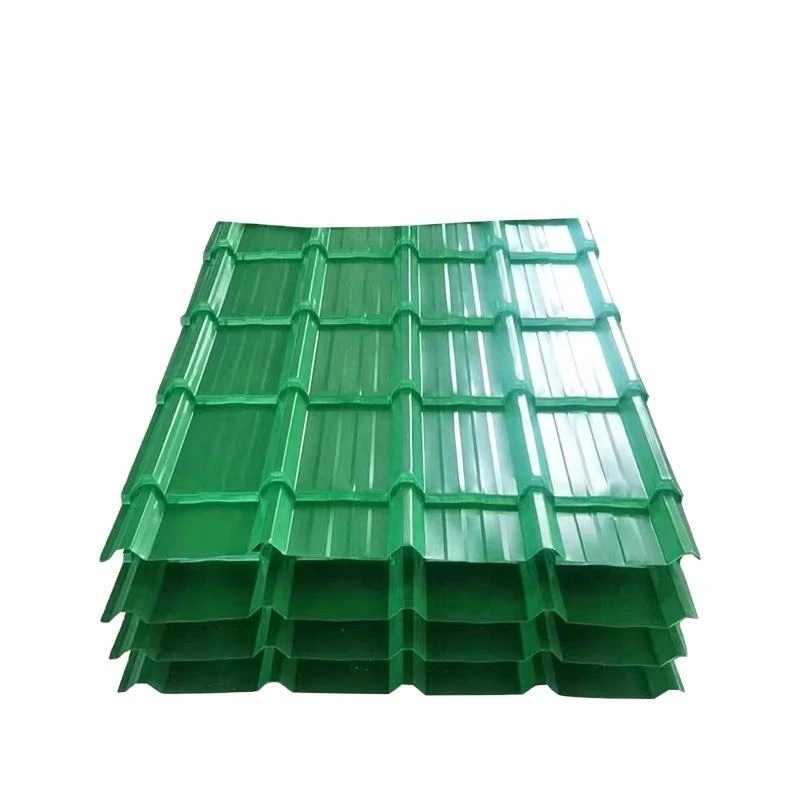 Customized Wholesale corrugated steel roofing iron sheets galvanized ppgi metal zinc colour coated galvan roofing sheets price