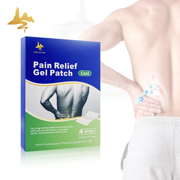 Wholesale Products Disposable Natural Menthol Ice Cooling Plaster Body Shoulder Muscle Pain Relief Gel Patch