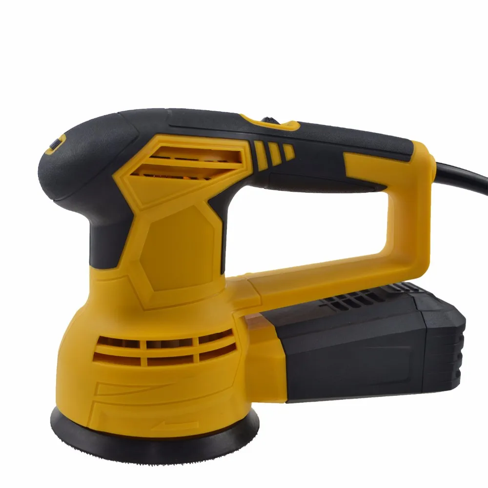 low vibration low noise portable hand held random orbital grinding sander AJ77