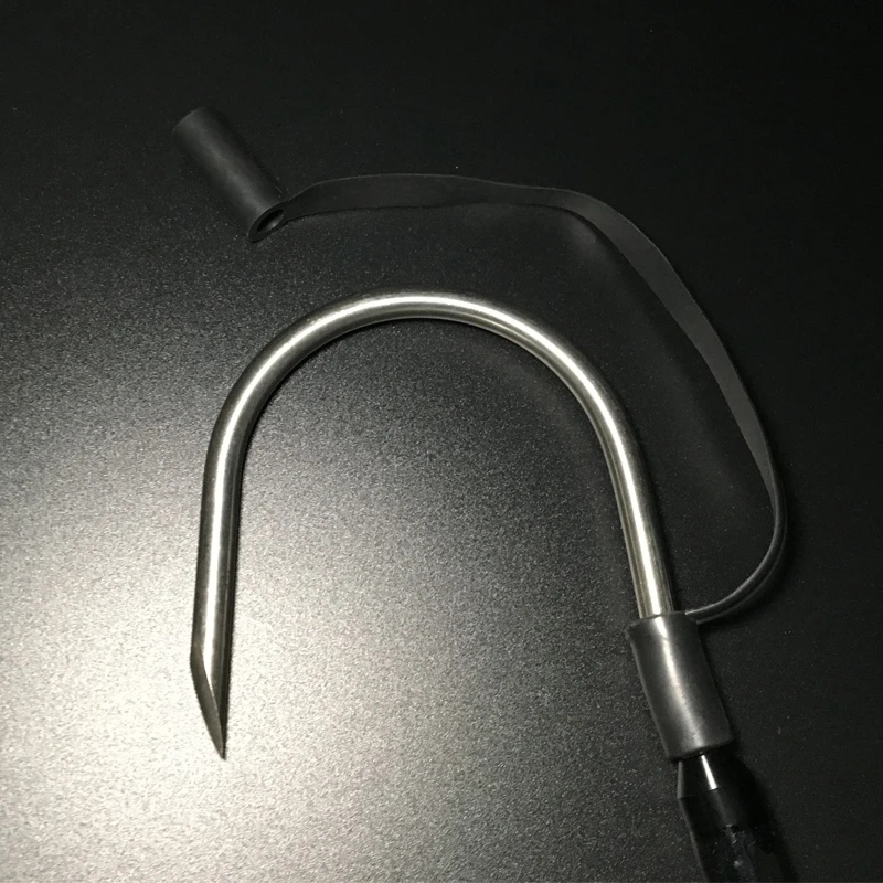 XM Tuna boat trolling fishing tackle tools accessories sea Big game fishing gaff Fiberglass blank Stainless Steel Spear Hook