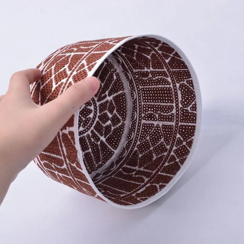 prayer Plain Cotton Open Knit Turkish Muslim Islamic Kufi Hat Taqiya Takke Kofia Skull topi, nitted STHat-T08