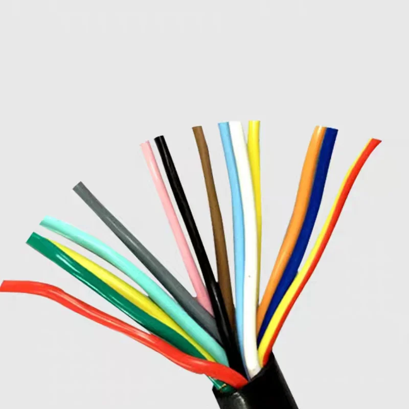 Flexible Sheath Cable Factory Sale Various Widely Used Insulation Twin Core Copper Insulated 5.3 - 15 Mm 0.6- 1.2 Mm Stranded