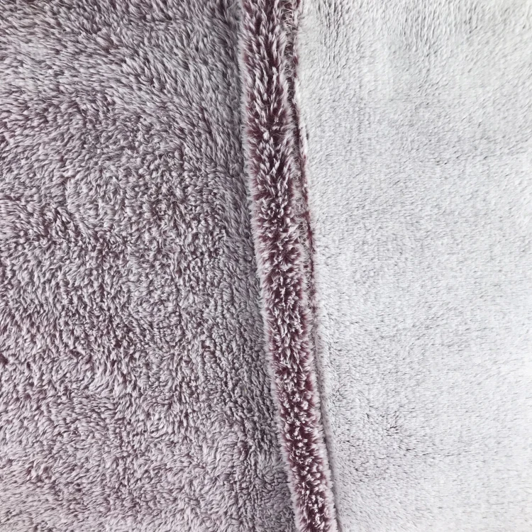 Super soft 100% polyester Plush fuzzy sofa bedding flannel fleece fur throw blanket