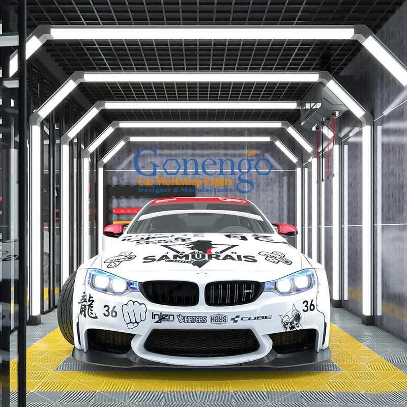 Высокая яркость ZG/E1006 детализирует освещение для технического обслуживания светодиодная линейная Автомойка Косметическая лампа световой туннель