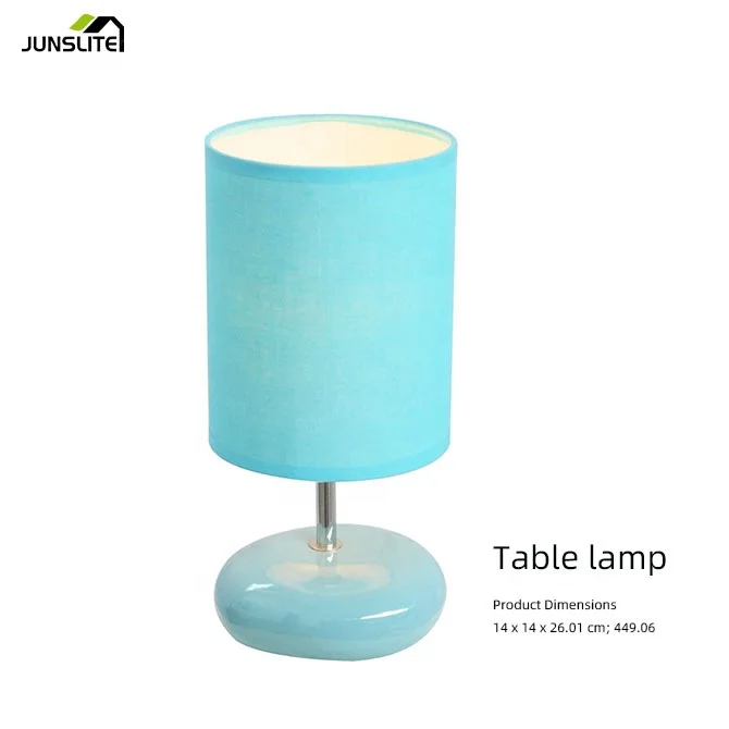back to school colorful  cute mini ceramic bed side table lamp small table lamp for baby kids living room